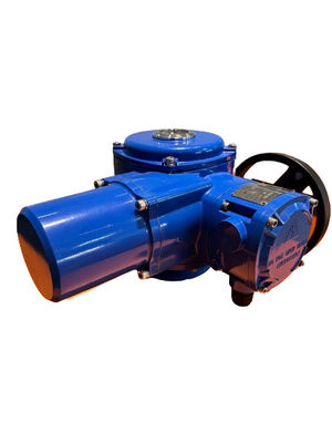 3000NM IP67 Bagian Turn Electric Actuator Dengan Perlindungan Termal Perlindungan Torsi