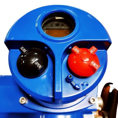 220V AC Quarter Turn Valve Actuator Eksplosi Proof Electric Control Valve Actuator